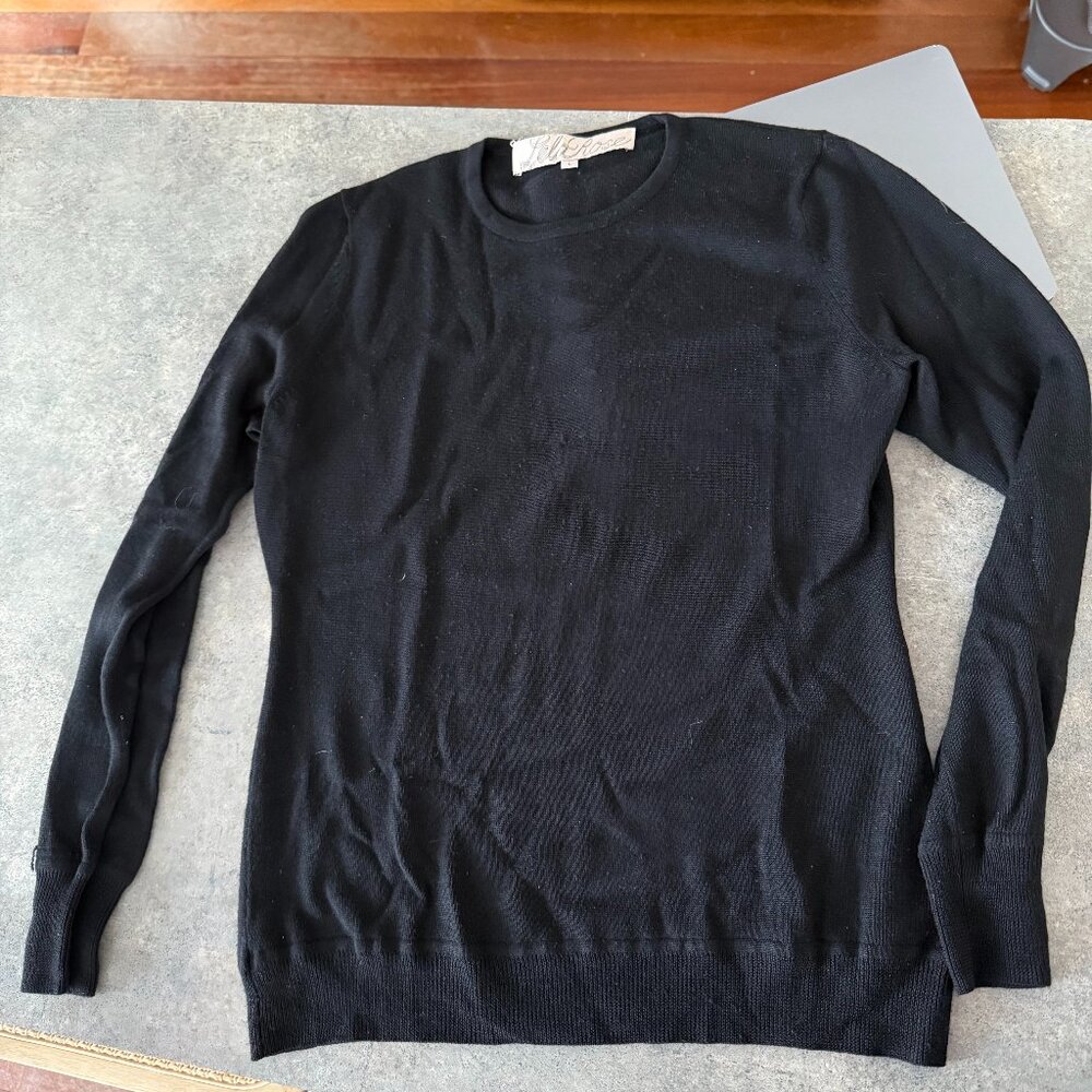Black Lela Rose Sweater (Size L)